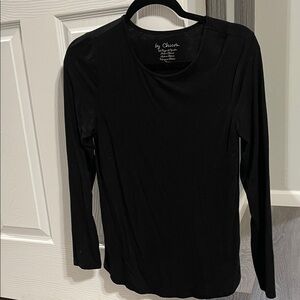 Chico's Classic Black Long Sleeve Top